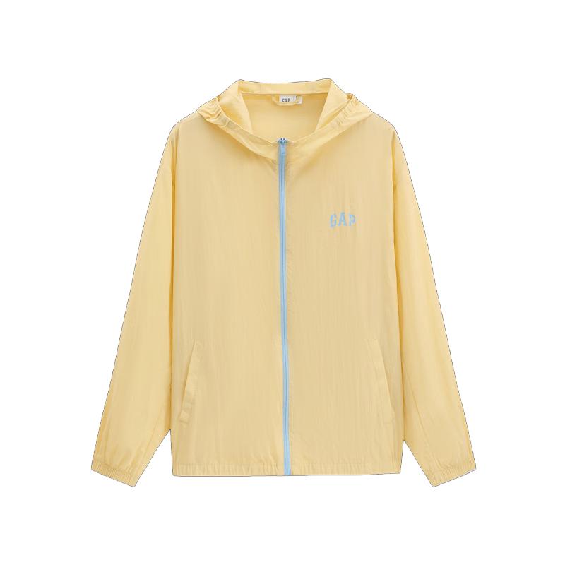 

GAP 2026 Spring Unisex Logo Print Loose Fit Hooded Jacket 180/100A