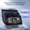 AI PC Portable 15,6"2-en-1 Tactile Full HD,AMD Ryzen 5 7430U(jusqu'à 4 Ghz),DDR4 16G0 RAM 512Go SSD,Windows11 PRO,HDMl