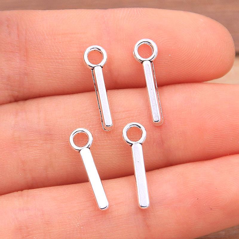 Zinc Alloy Alphabet Charms: 2 Colors, 26 Letter Pendants for Jewelry, Handbag, and Mobile Phone Accessories