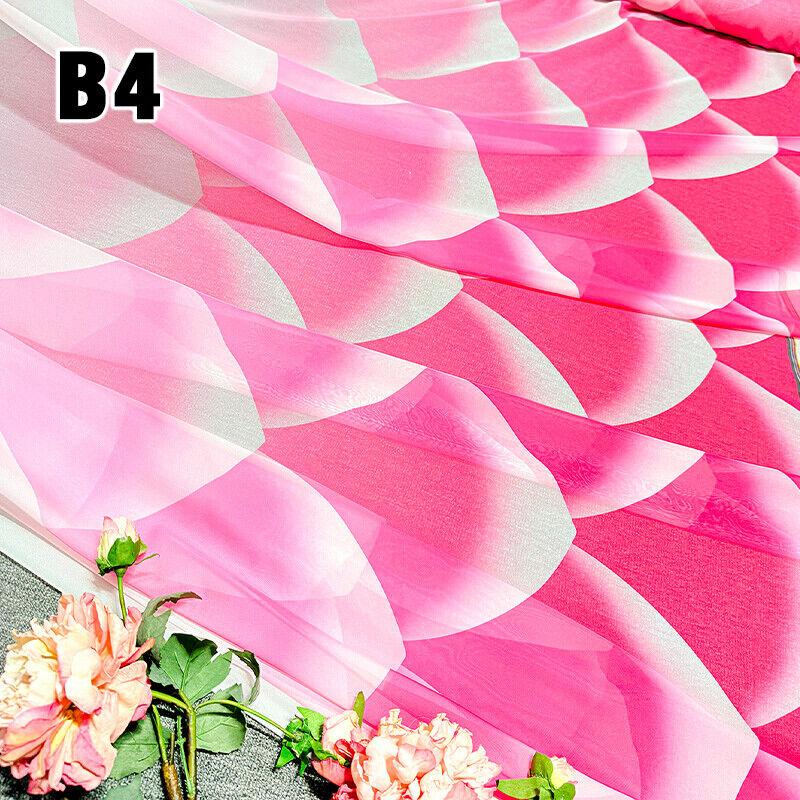 

Gradient Dragon Scale Pattern Print Fabric for DIY Dress Ancient Style Hanfu Sewing Craft Dress Supplies Costume Accessories 50x150cm