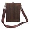 Writers Messenger Wood Box Portable Wooden Artist Bag Easel Sketch Box with Adjustable Shoulder Strap for Outdoor