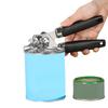 Stainless Steel Manual Can Opener Anti-Slip Handle Multifunctional Grip Opener Side Cut Tins Bottle Opener Kitchen Utensils
