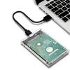 Xiaomi Transparent 2.5 Inch HDD Enclosure SSD SATA to USB 3.0 Type-C 3.1 Portable External Hard Drive Case Tool-Free