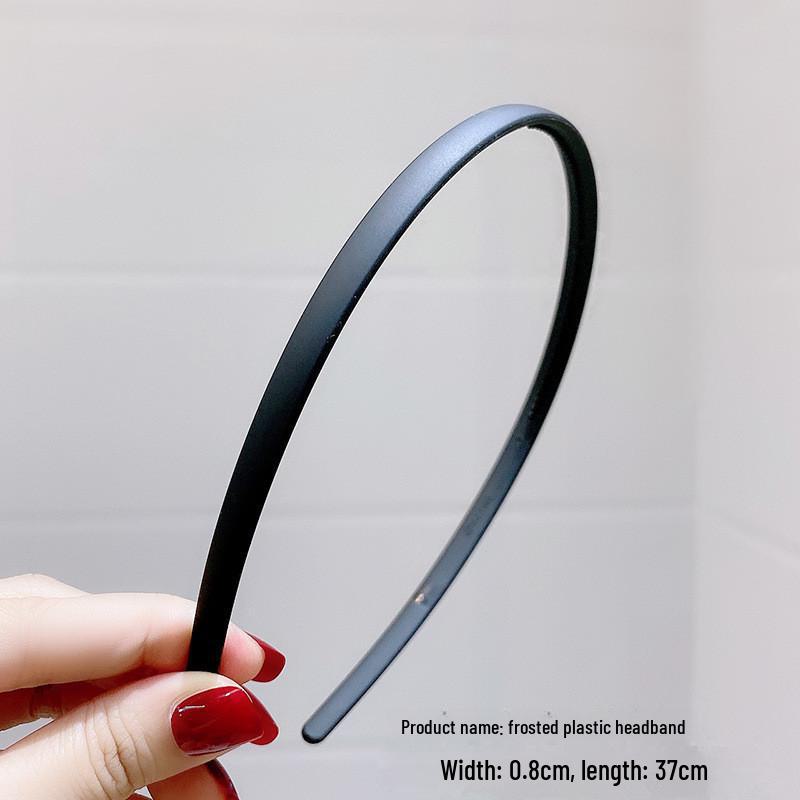 Women's Non-slip Black Headband with Teeth for Face Washing & Facial Masks