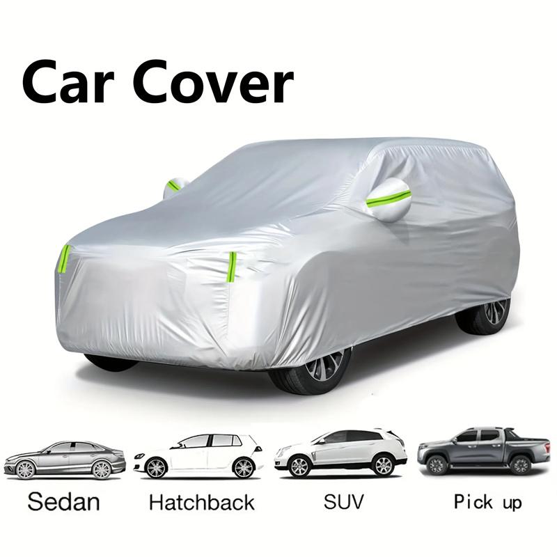 Volledige Autohoes Binnen Buiten Auto Beschermhoes Zonnescherm Stofdicht Anti UV Bescherming Cover Universeel voor Sedan SUV