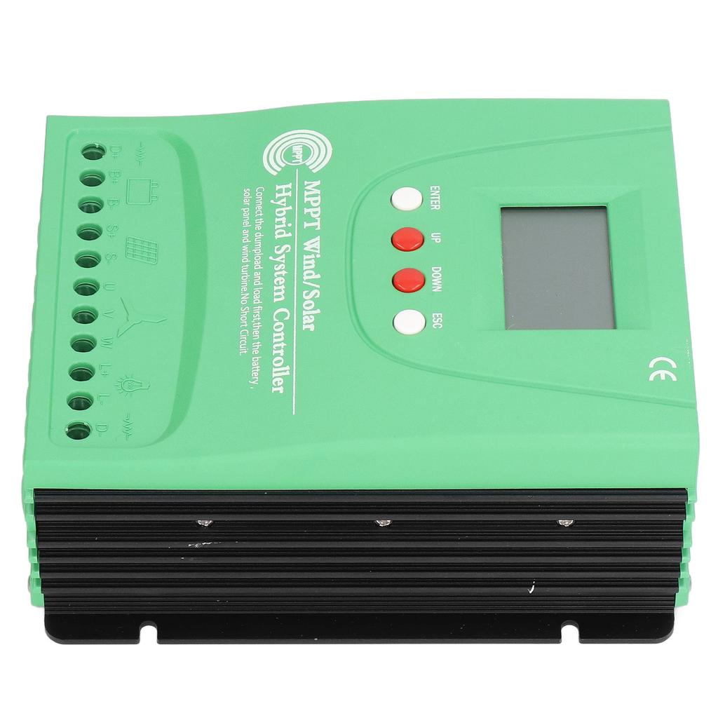 12V 24V Wind Solar Controller with LCD Display MPPT Boost Wind Solar Controller