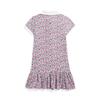 Polo Kids Floral Stretch Mesh Polo Dress Cwpodrso3d20574999