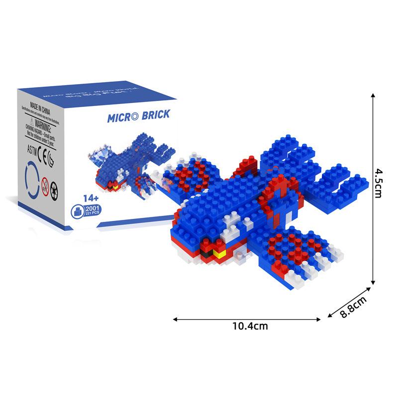 Leboyu 8093 Micro Diamond Block Toy - Educational Elf Assembly Set 