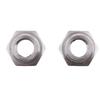 2x Stainless Reduce O2 Sensor Port Bungs Plug Adapters 18mm-12mm For Harley Easy To Install