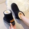 Snow Boots 2025 Women's New Velvet Thickened Northeast Student Non-slip Cotton Shoes, Foreign Style Versatile Casual Women's Shoes