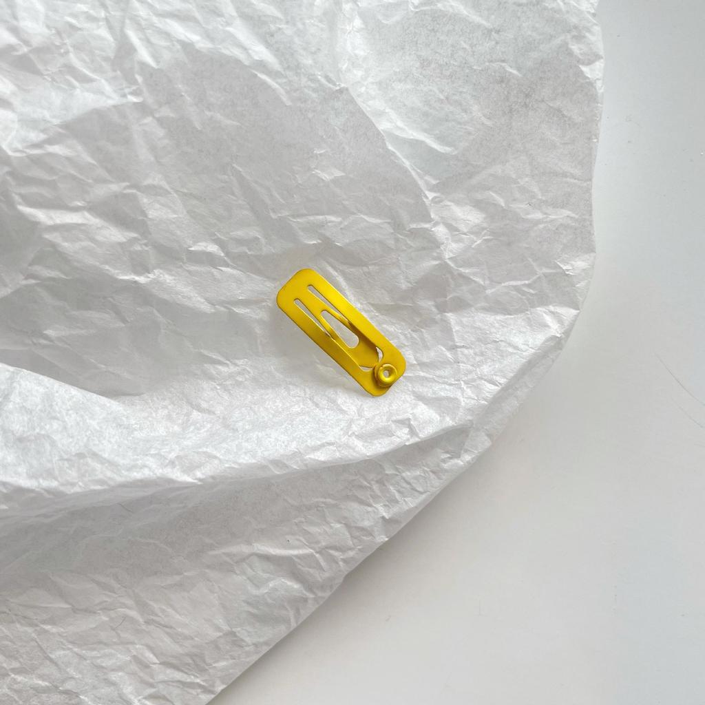 2cm Colorful Mini Square Snap Hair Clip for Babies and Pets