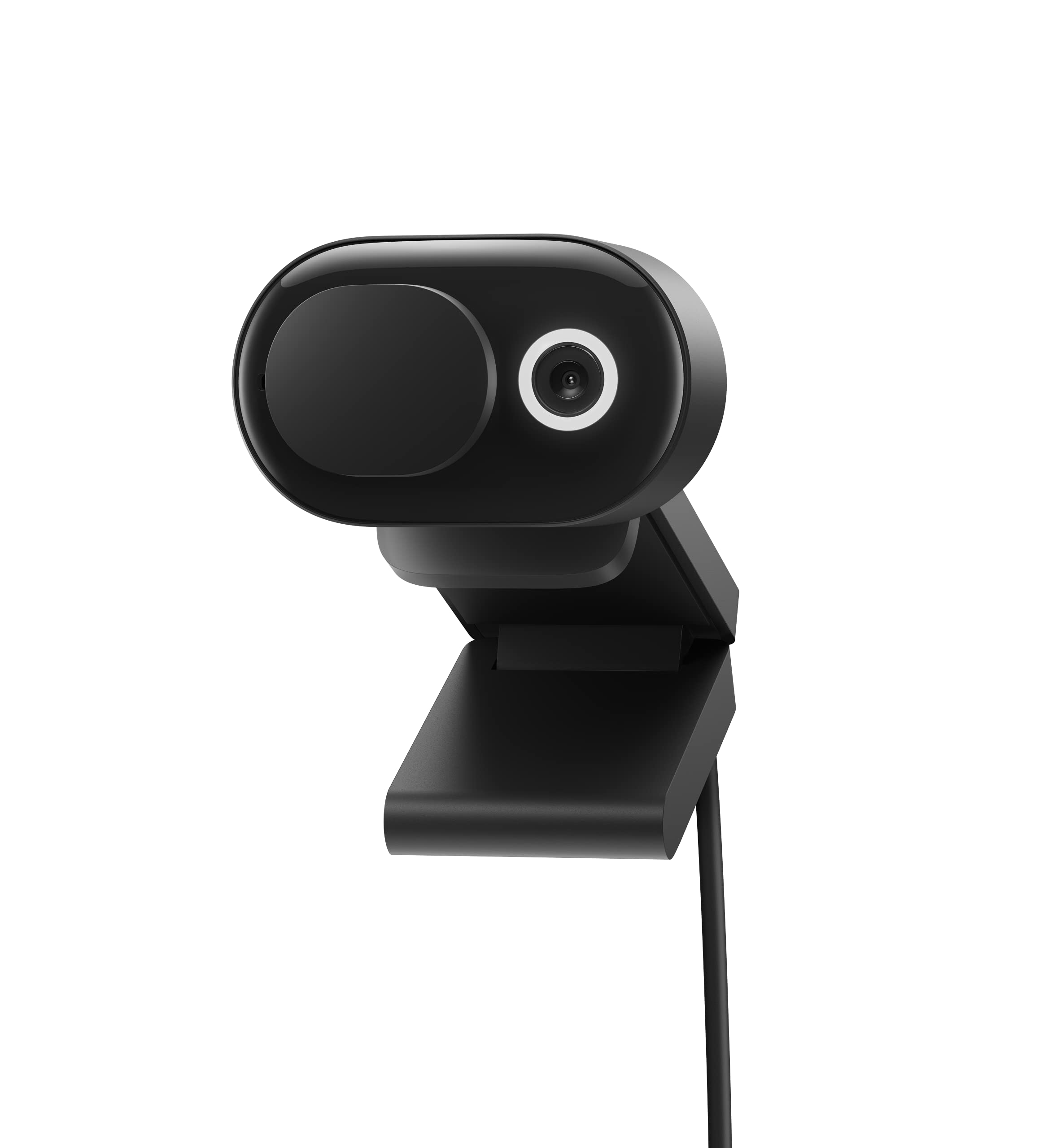 

Microsoft Modern Webcam Домашня веб-камера зі шторкою конфіденційності Full HD Автофокус для веб-конференцій Сумісна з Windows Mac [Сертифіковано для Teams] чорний