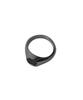 Smgt Signet Series Flat Ring #5 [Black]