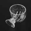 Transpatent Acrylic Feeding Cup Fish Red Worm Feeder Cups for Aquarium