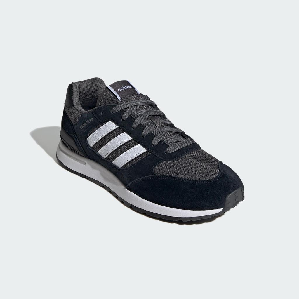 Adidas Run 80s NLG92 Core Six Size Cm Sneakers, Black/Footwear White/Grey (ID1260), 24.5