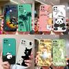 For Realme C21 C21Y Case For Realme C25 C25S C25Y Back Cover Cartoon Soft Liquid Silicone Full Protection Shockproof Phone Shell