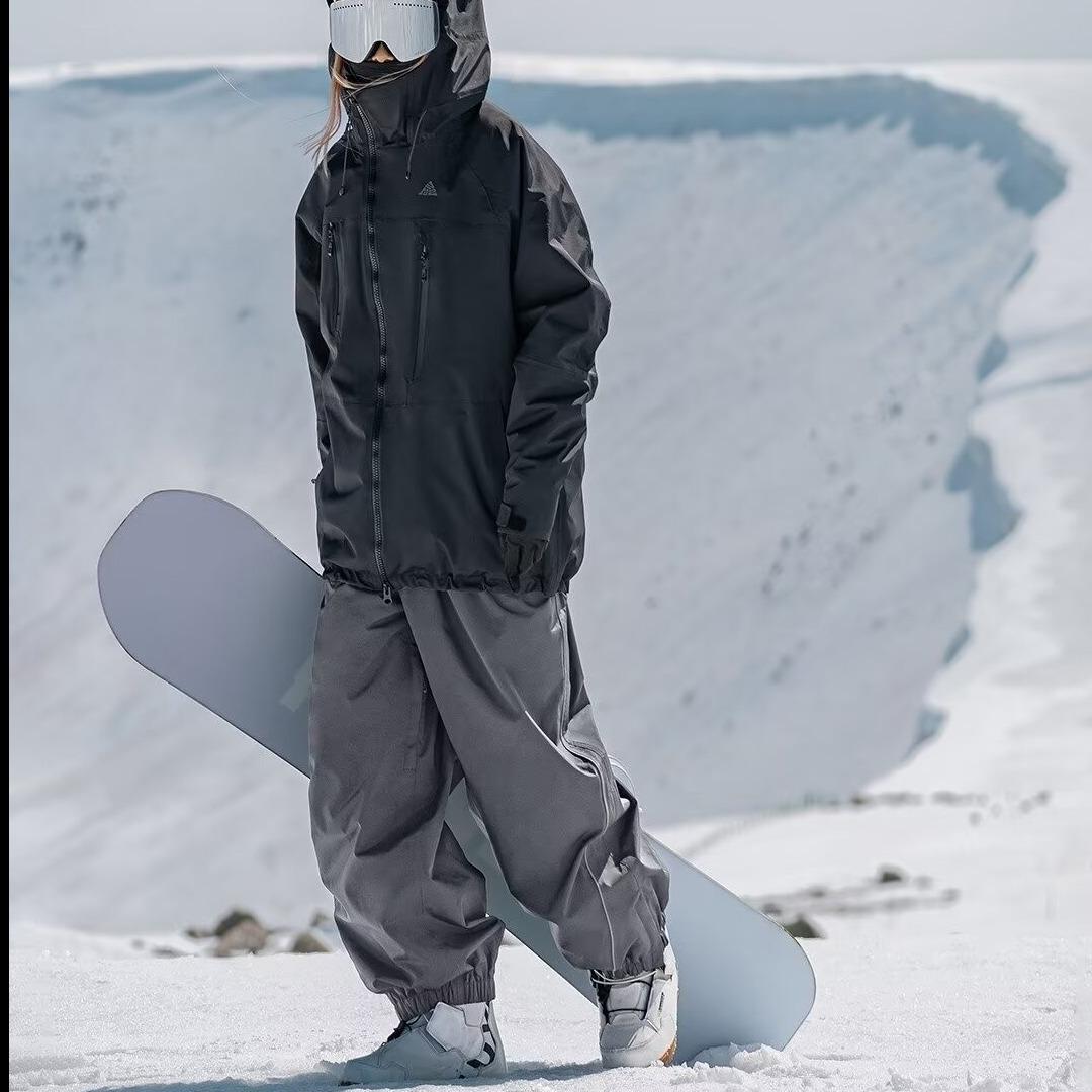 

Мужские повседневные брюки свободного кроя: Модный, универсальный, большого размера, с манжетами для весны и осени L серый