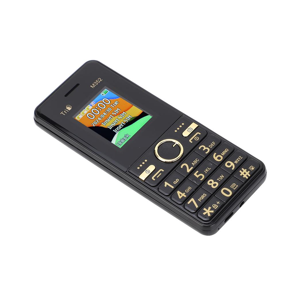 2G GSM Seniors Cell Phone 3 SIM Card 3600mAh   Battery Life Unlocked Button Phone for Elderly Gifts