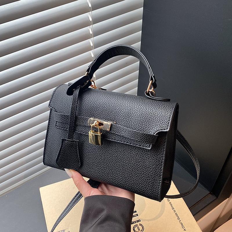 High-end women's handheld Kelly bag new trendy spring and summer bag fashion niche design crossbody bag