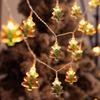 Christmas Tree LED String Light 1.5M 10LED Xmas Hanging Lamp Fairy Light Garland Home Decoration Ornament 2025 New Year Gifts
