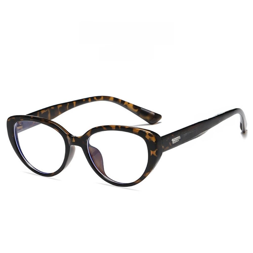 Cat Eye Glasses Frame Women Anti Blue Light Fashion Eyewear For Casual Style
