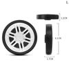 Luggage Wheel Replacement Suitcase For Wheel Trolley Rolling Durable Silent Belt Repair Tools Travel Accessories