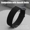 Nylon Biceps Strap for Amazfit Helio Adjustable Replacement Bracelet for Amazfit Helio Fitness Tracker Armband
