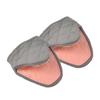 Short Kitchen Anti  Oven Mitts, Heat Resistant Silicone Kitchen Mini Oven Mitts for 500 Degrees, Non-Slip Grip Surfaces