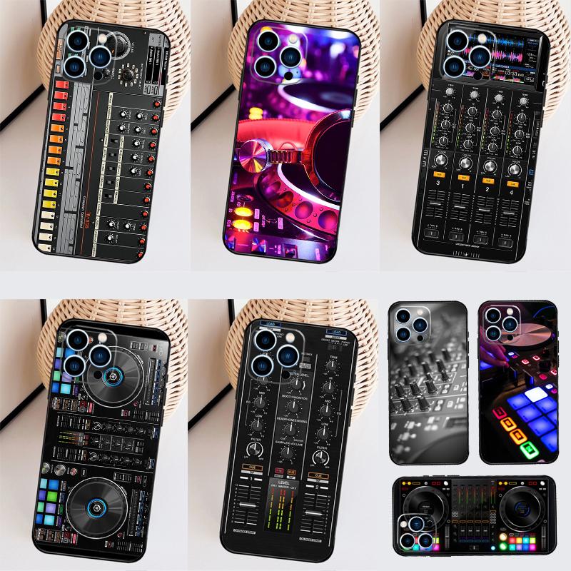 Music DJ Controller Mixer Case For Xiaomi Redmi Note 14 9 10 11 12 13 Pro 11S 12S Cover For Redmi 15 C 14C 12C 10C 13C