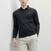 Fila Color Block Knitted Long Sleeve Polo Shirt Men Tops Legendary-Blue F11M341202R-NV