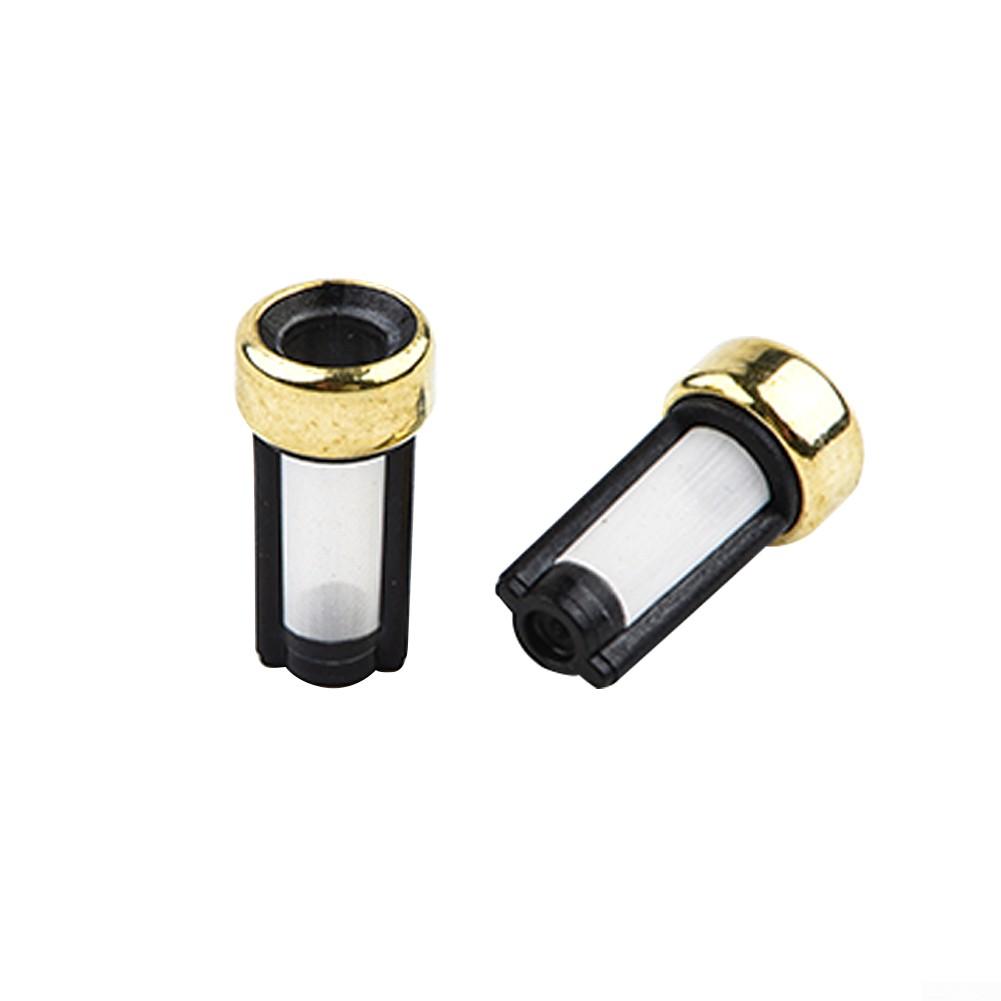 50Pcs Universal Fuel Injector Basket Filters High-Quality Material, Precision Filtration