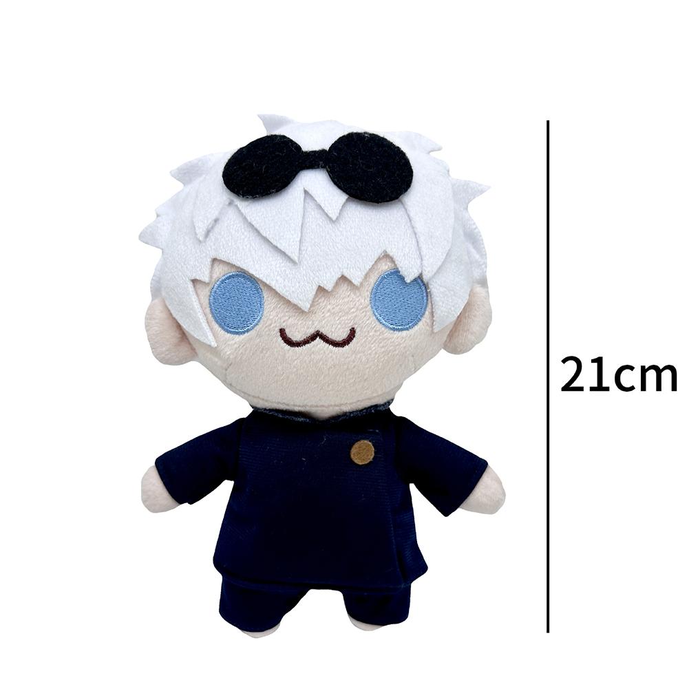JJK Anime Plush Toy Nanami Kento Mahito Figure Gojo Geto Plusies Stuffed Doll Kugisaki Nobara Cosplay Plush Cute Soft Props Gift