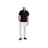 Polo Ralph Lauren Ss24 Solid Color Logo Embroidered Single-Breasted Short Sleeve Shirt Men shirts Black MNPOWOV1N820768-001