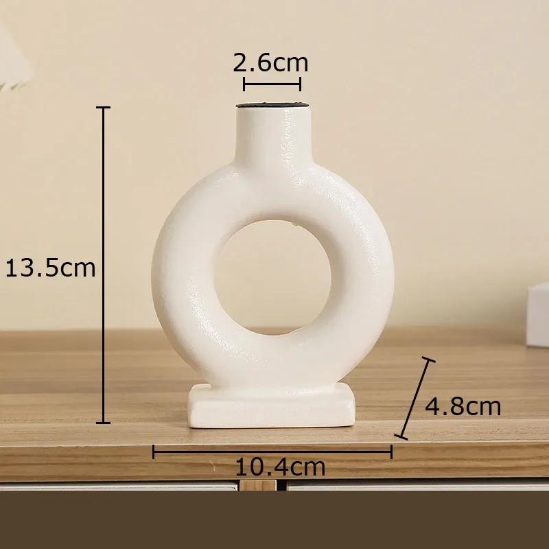 Minimalist Design Ceramic Candle Holder Romantic Candlestick Desk Decoration Wax Melt Burner Creative Home Candle Holders