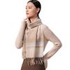 Shanghai Story Women's 100% Wool Plaid Scarf
