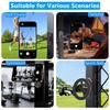 Car Phone Holder Car Magnetic Phone Stand Strong Magnetic 161°Rotatable Foldable Metal Suction Cup Phone Mount for Smart Phones