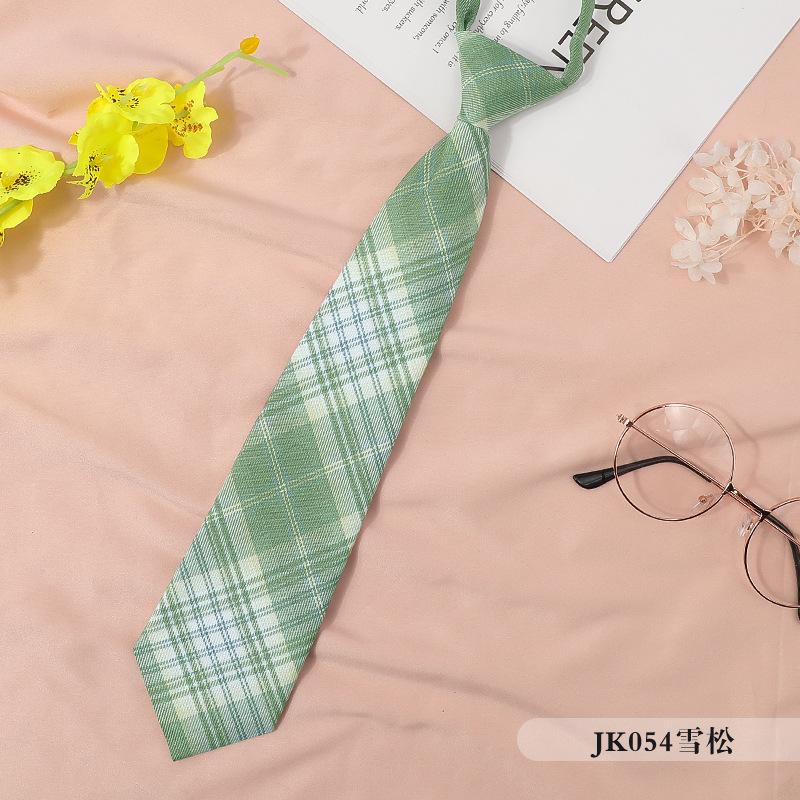 Japanese Plaid Black Bow Tie Collar Rope Women'S Necktie College Wind Streamer Jk Bow Shirt Ins Sailor Suit
