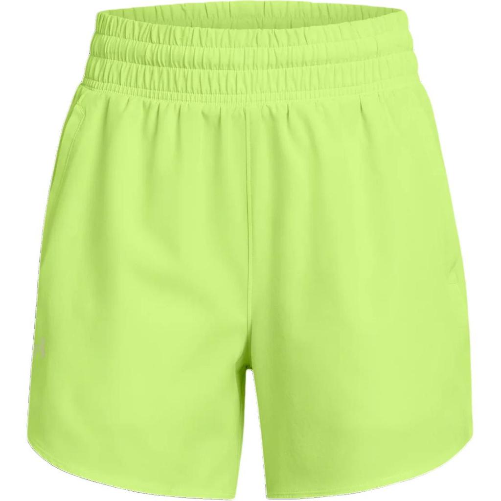Under Armour Flex Solid Color Three-Quarter Casual Shorts Women Shorts Light-Grass-Green 1376933-304