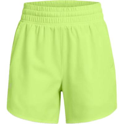 Flex Einfarbig Dreiviertel Freizeithose Damen Shorts Hellgrasgrün 1376933-304