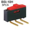 5PCS Durable Red DC12V 0.3A Slide Switch Toggle Switch BSI-10/BSI-10H 1P2T