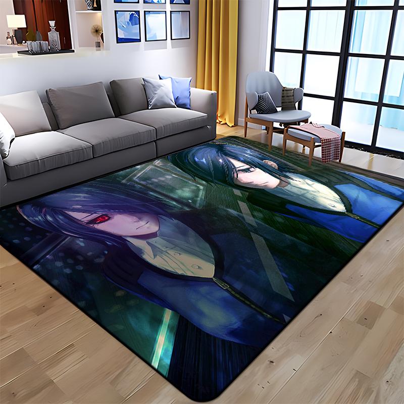 Anime Tokyo Ghoul Kunst Gedruckt Teppich für Wohnzimmer Große Fläche Teppich Weiche Matte E-sports Stuhl Teppiche Alfombra Geschenke Dropshopping