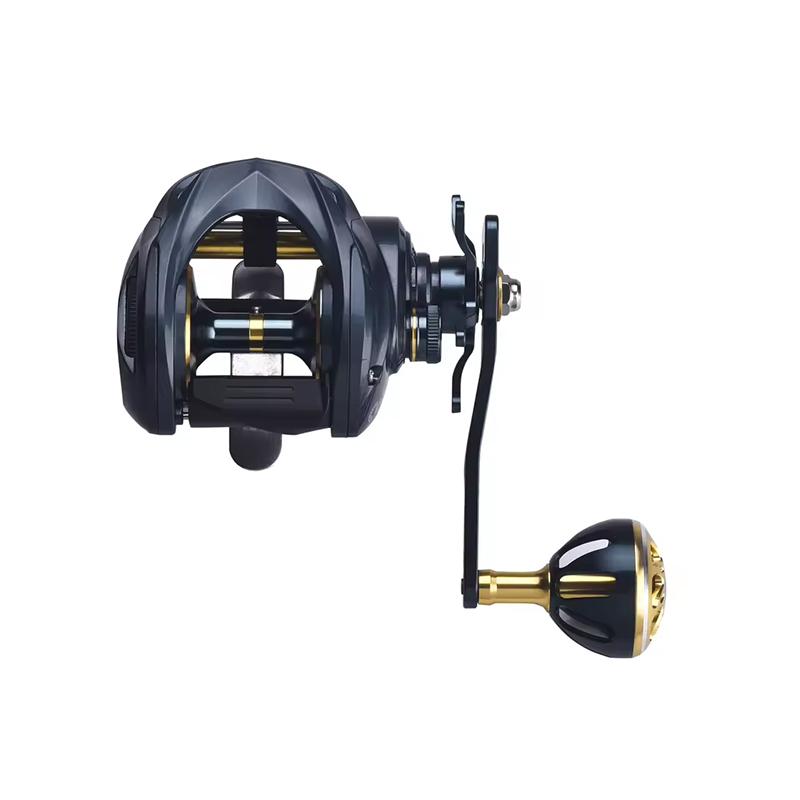 Newbility High Quality Fishing Wheel Metal 6+1BB 12KG Max Drag Sea Fishing Casting Reels right hand чёрный