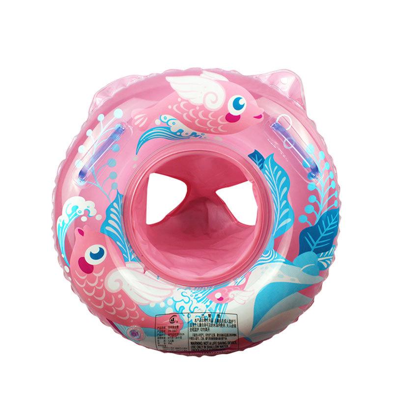 1pc Children's Kiddie Cute Baby Swimming Ring Floats Safety Seat Cartoon Toddler Pool Swim Train For Baby Kids Training Gifts