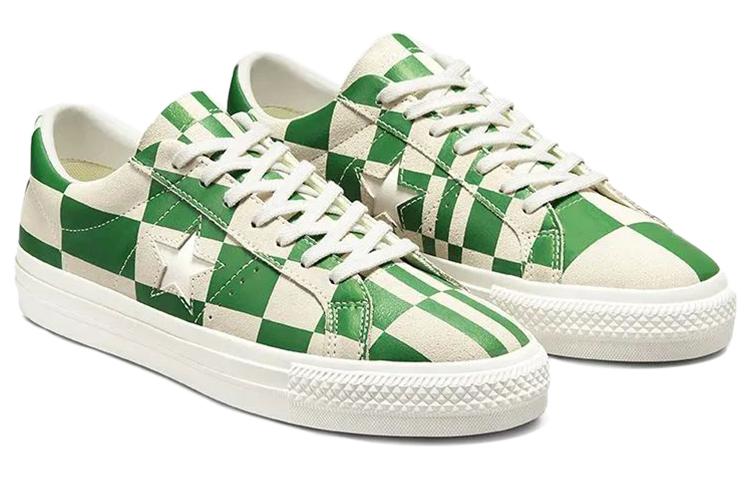 Converse One Star Ox Blocked Warped Board Green Men's Sneakers
