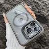 Magnetic Shockproof Phone Case For iPhone 16 16e 15 14 13 12 11 Pro Max For Magsafe Stand Glass Lens Protector Back Cover Funda