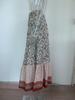 2024 Summer Women's European & American Loose Patchwork Print Maxi Skirt