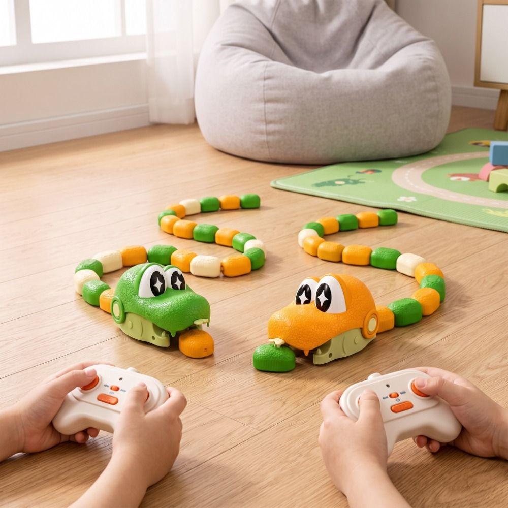 Magnetic Remote Control Car Rechargeable Magnetic RC Car RC Snake Car Toy Indoor Play