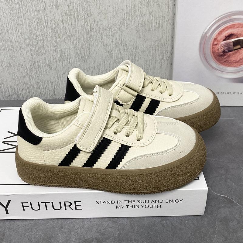 

Кроссовки детские на липучках весна/осень 2024 г.: Модные, удобные кроссовки с мягкой подошвой для мальчиков и девочек Size 23 - Inner length 14.5 CM