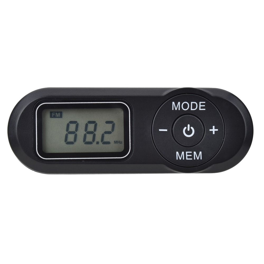 64-108MHz Portable FM Radio LCD Display Retro FM Player  Sports Activities