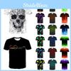 3d Print T-shirt Flame Hypnosis Colorful Print Casual Short Sleeve Top For Stylish Comfort